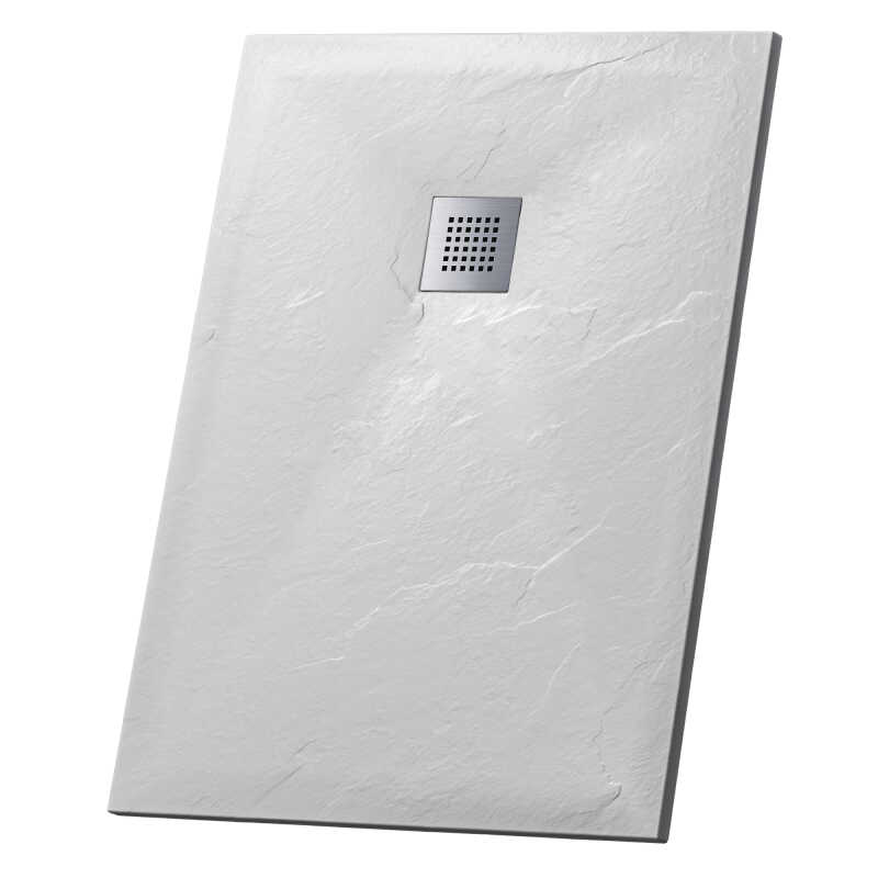 Душевой поддон Grossman Strong GR-S190110Q (90х110х2,5) из искусственного камня,прямоугольный,белый,1 место
