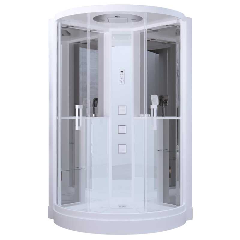 Душевая кабина Grossman Cosmo GR142 (120x120x215) дверь раздвижная,5 мест
