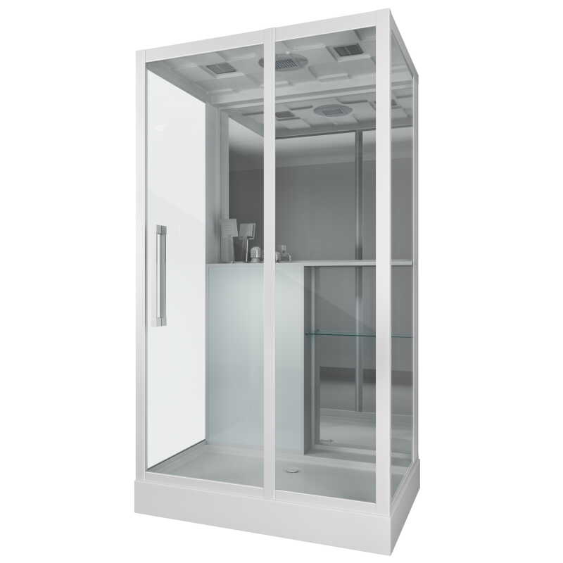 Душевая кабина Grossman Style GR167 (80x120x215) дверь раздвижная,5 мест