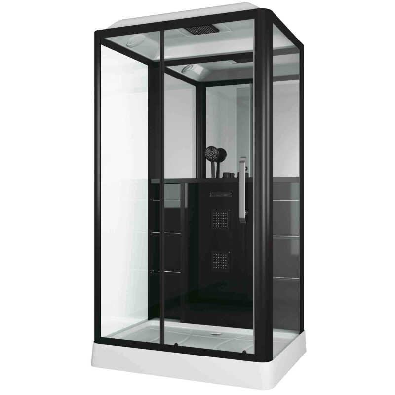 Душевая кабина Grossman Alba GR227L (90x120x225) дверь раздвижная,3 места