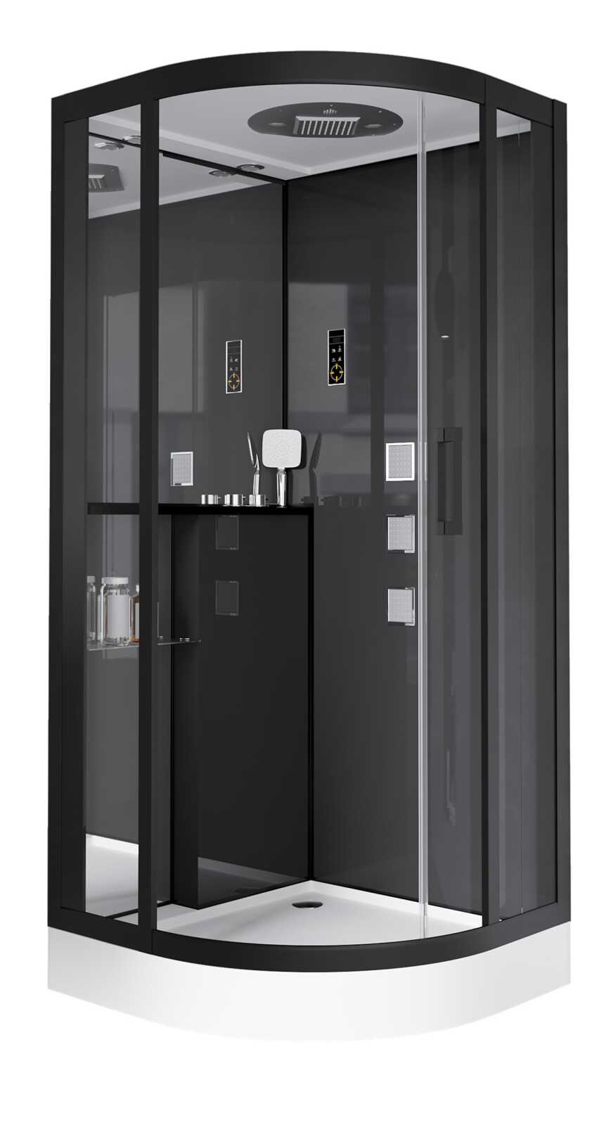 Душевая кабина Grossman Cosmo GR241 (100x100x215) дверь раздвижная,4 места