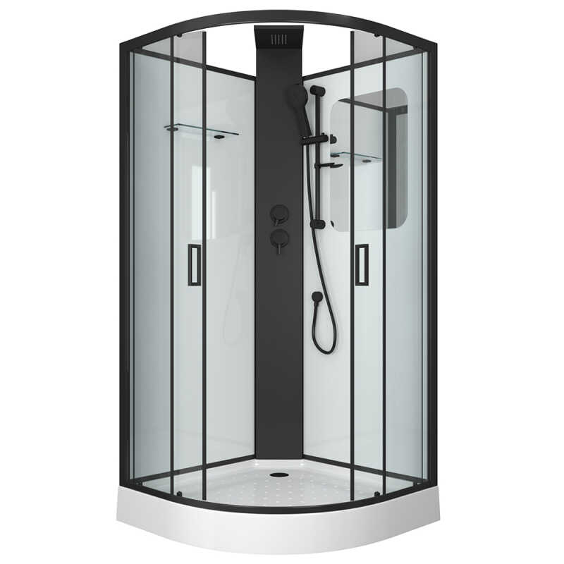 Душевая кабина Grossman Elegans GR251 (90х90х217) дверь раздвижная,5 мест