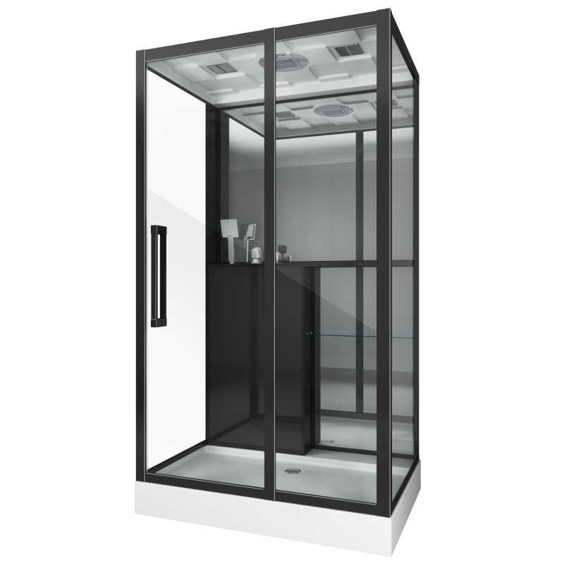 Душевая кабина Grossman Style GR267 (80x120x215) дверь раздвижная,5 мест