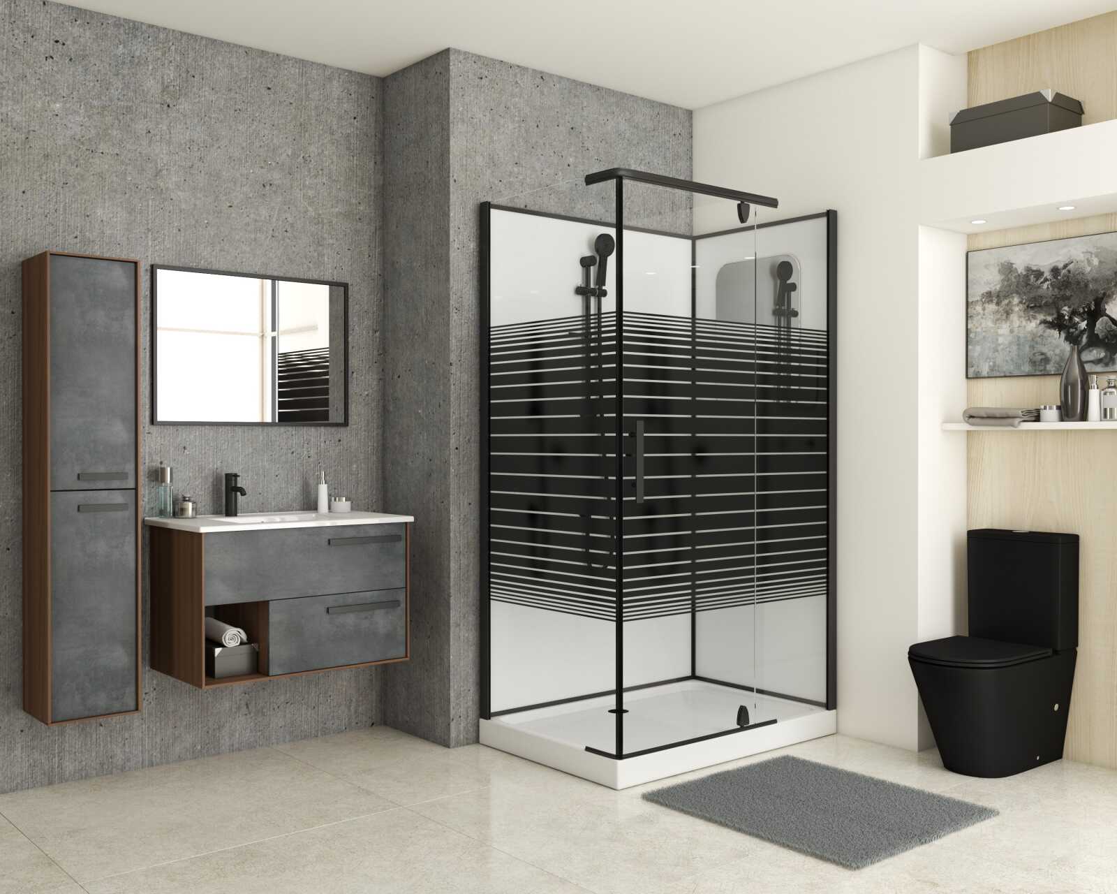 Душевая кабина Grossman Classic GR272QR (120х80х205) дверь распашная,4 места