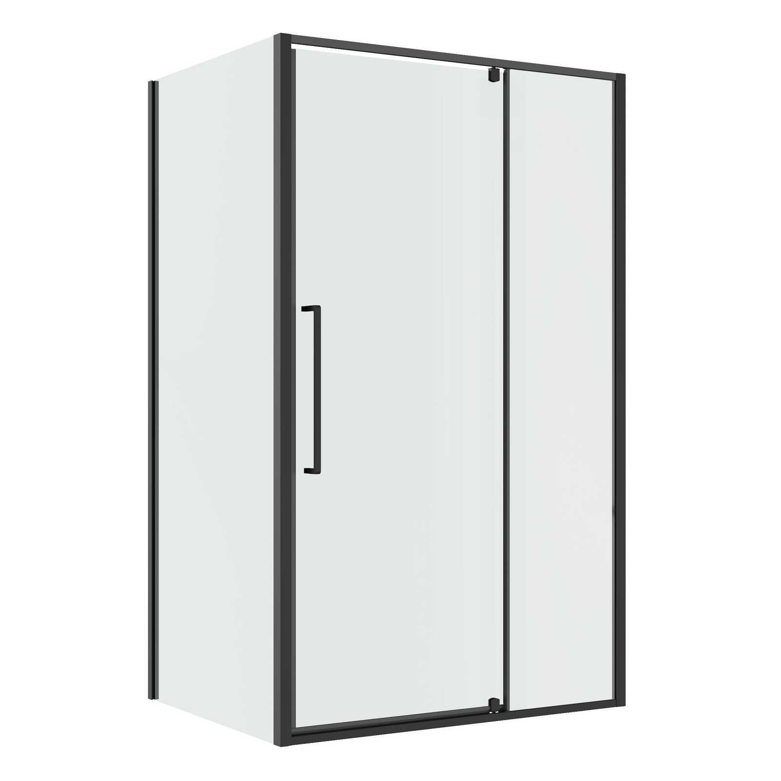 Душевое ограждение Niagara Nova NG-35-12AGR-A100GR-34 (120х100х195) прямоугольник,распашная,графит,стекло прозрачное,2 места