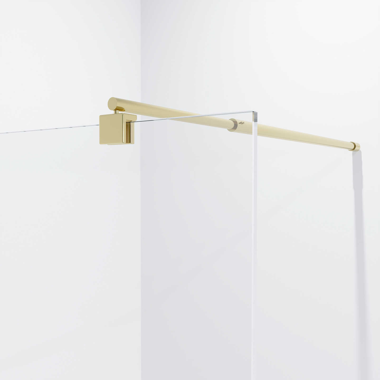 Душевая перегородка Niagara Nova NG-643-11GOLD (110х195) золото,стекло прозрачное,1 место