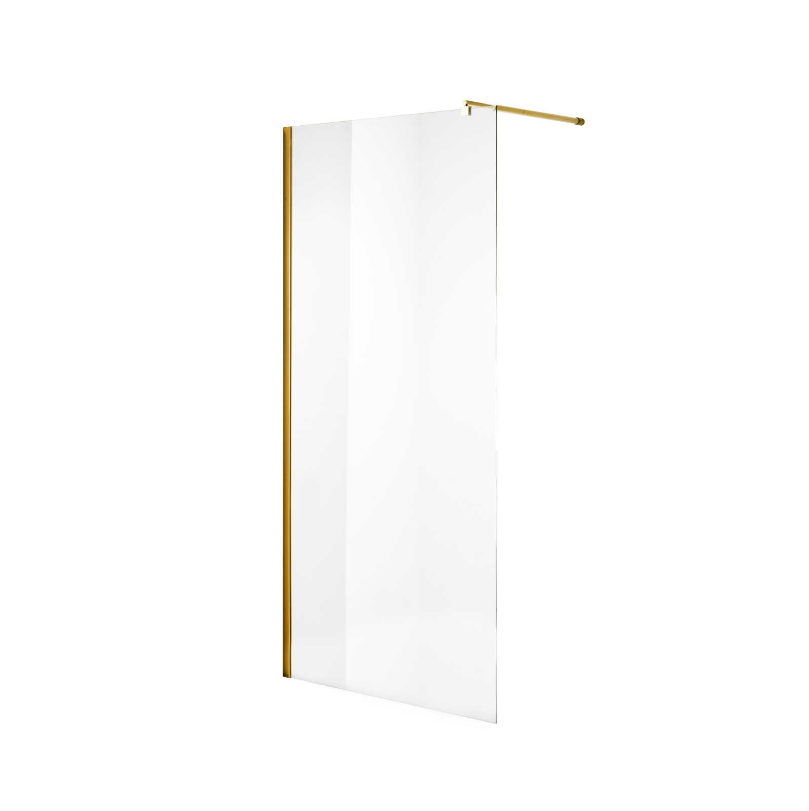 Душевая перегородка Niagara Nova NG-643-11GOLD (110х195) золото,стекло прозрачное,1 место