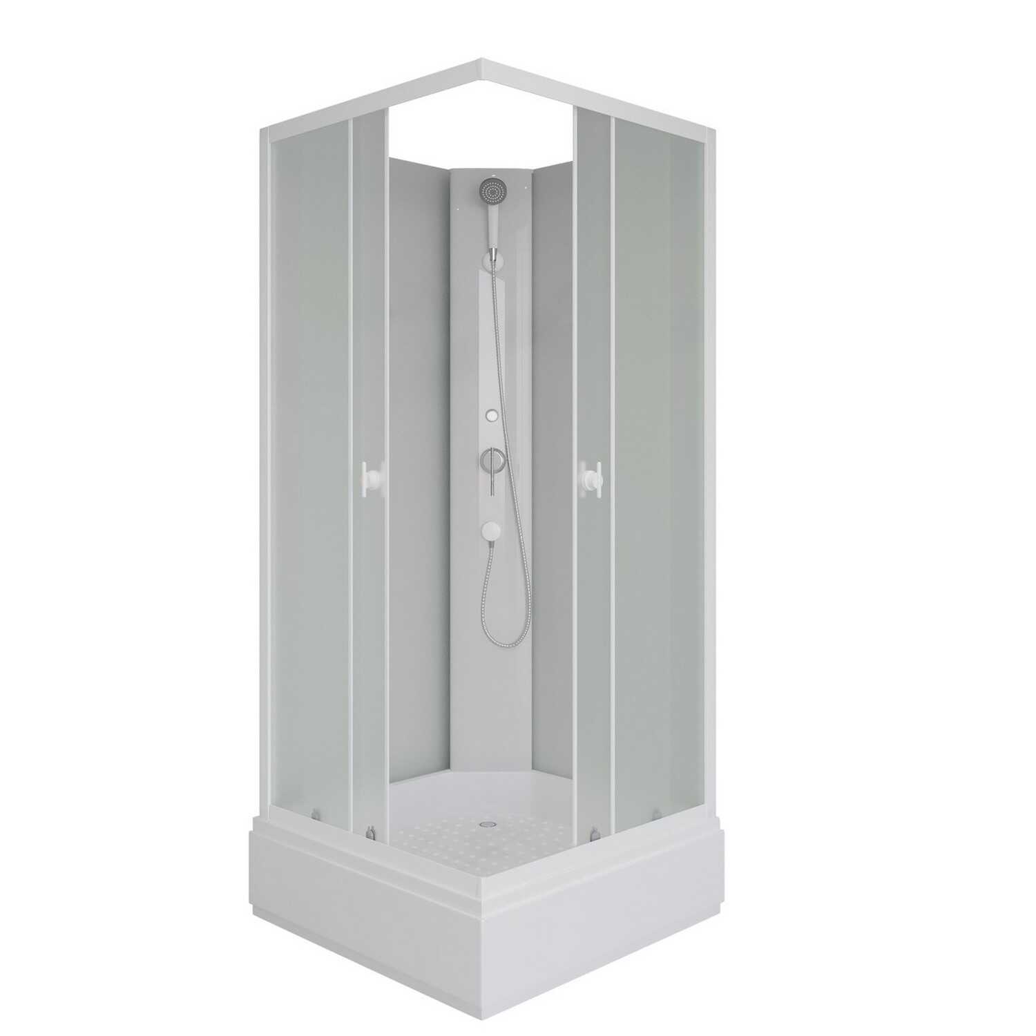 Душевая кабина Niagara Promo P80/26Q/MT/BK (80х80х200) 4 места