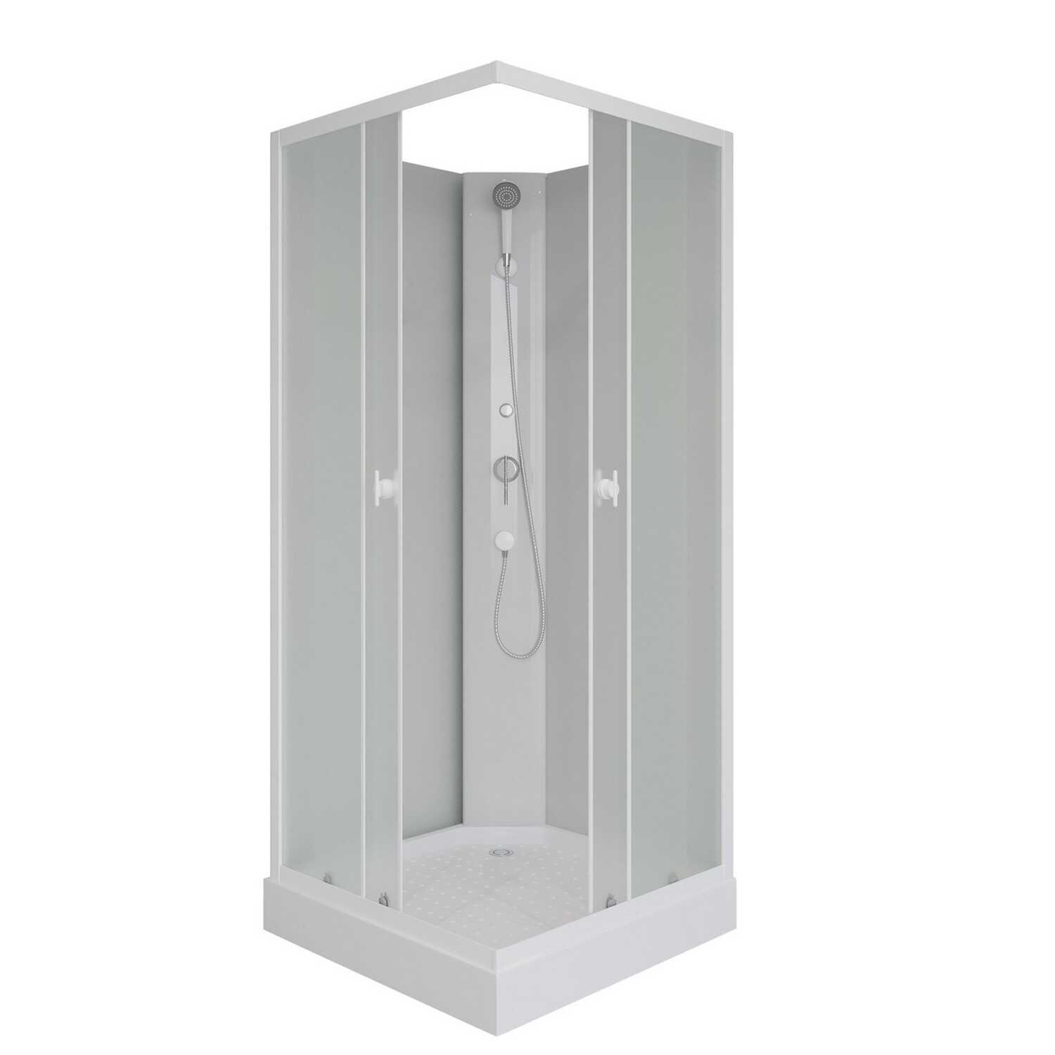 Душевая кабина Niagara Promo P90/13Q/MT/BK (90х90х200) 3 места