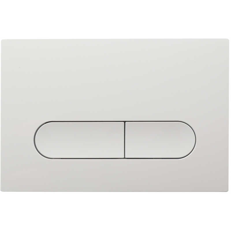 Кнопка смыва Veconi FLUSH V3, FLV3-W, 240х162х9, пластик, белый глянец