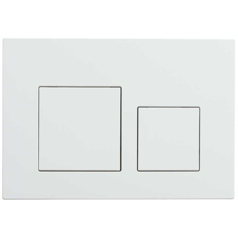 Кнопка смыва Veconi FLUSH V4, FLV4-W, 240х162х10, пластик, белый глянец