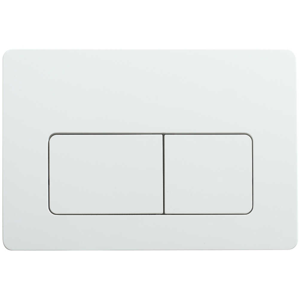 Кнопка смыва Veconi FLUSH V5, FLV5-W, 240х162х9, пластик, белый глянец
