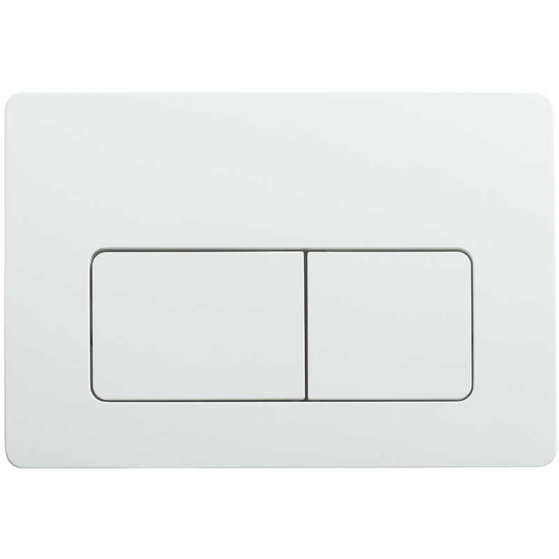 Кнопка смыва Veconi FLUSH V5, FLV5-W, 240х162х9, пластик, белый глянец