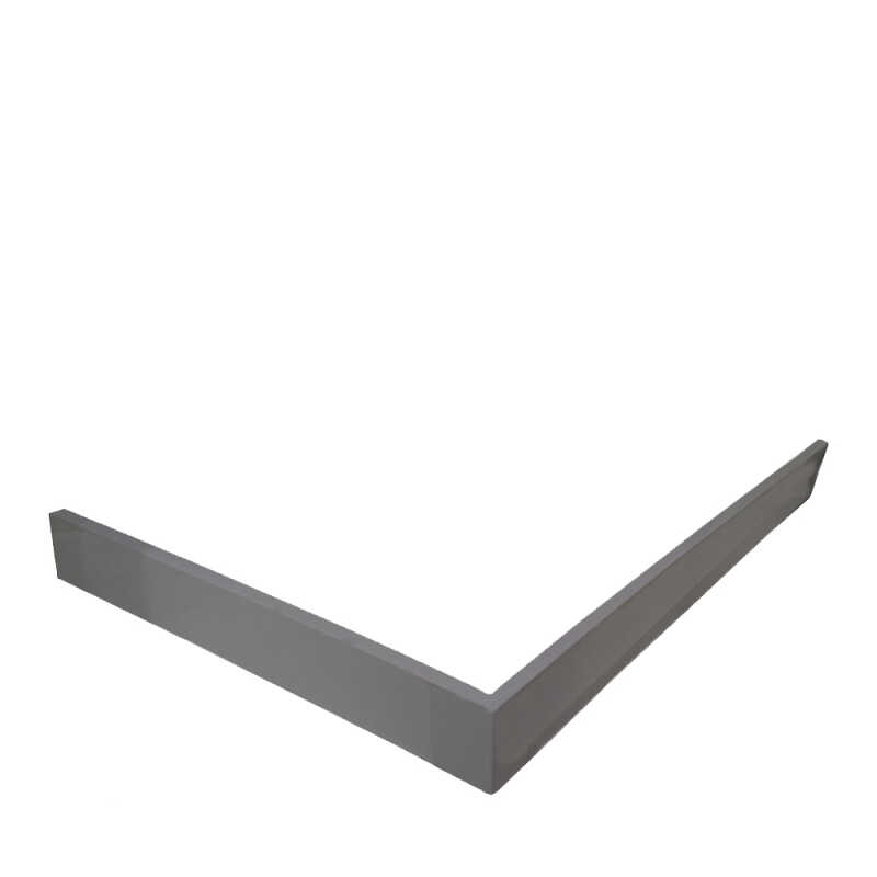 Экран для душевого поддона Veconi Pietra PS G, 800x800x30, гелькоут и стекловолокно, серый