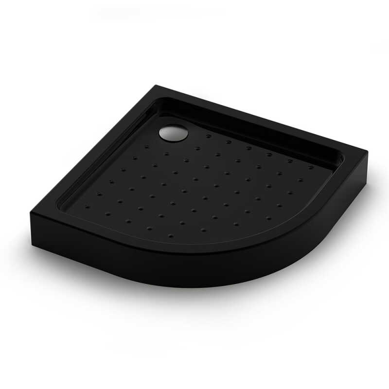 Душевой поддон Veconi Tezeo Acrylic TZ-51B, 800x800x150, акрил, черный