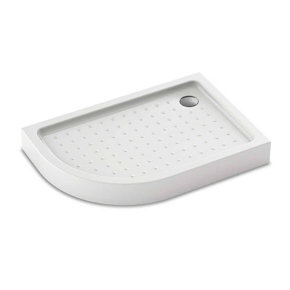 Душевой поддон Veconi Tezeo Acrylic TZ-55R, 1000x800x150, акрил, белый