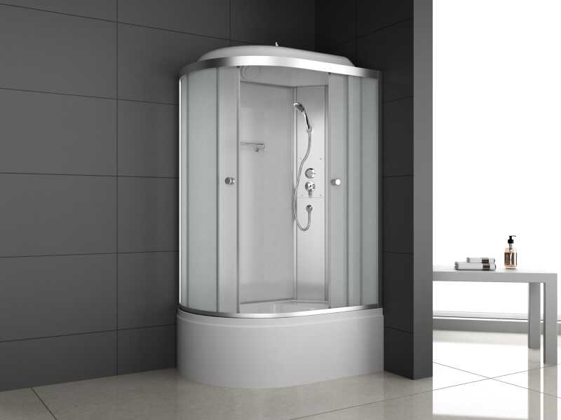 Душевая кабина ODA-8406 R Р м/с frosted (120*80) г/п