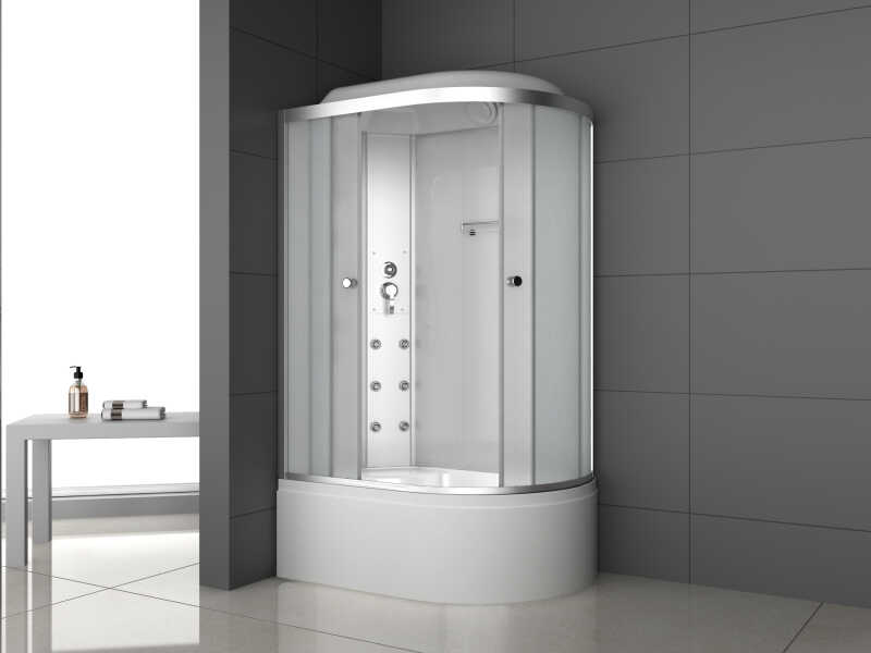 Душевая кабина ODA 8037 L м/с frosted 80 x 120 x 215 г/п