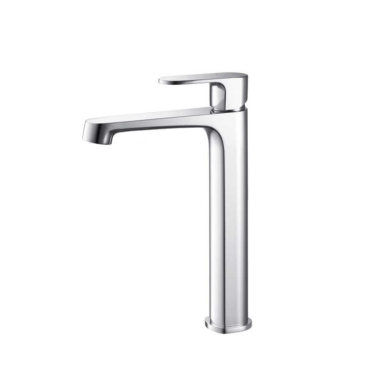 ОБЕРОН смеситель для раковины высокий 240, без донного клапана