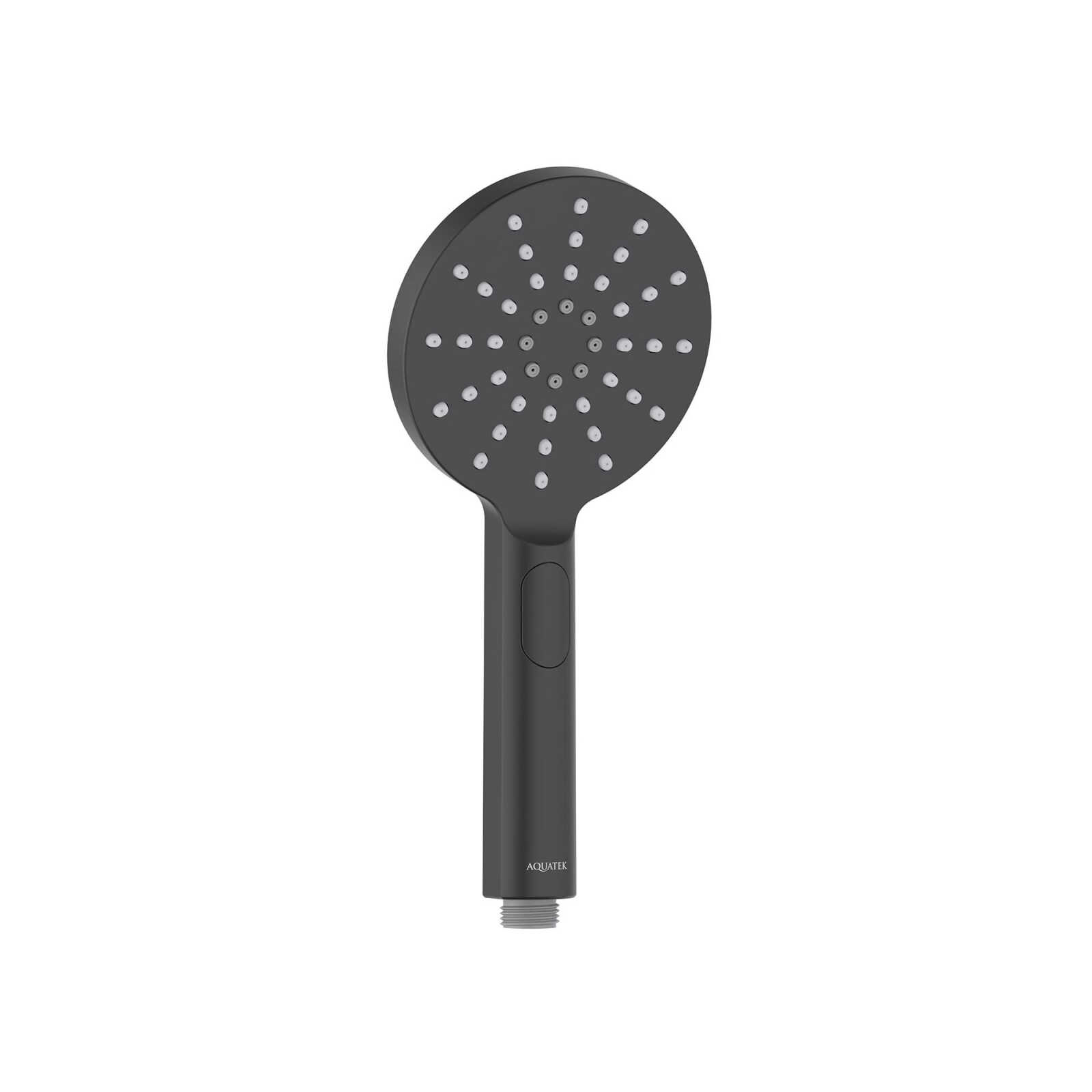 ОБЕРОН ручной душ Select 120 3 jet, матовый черный