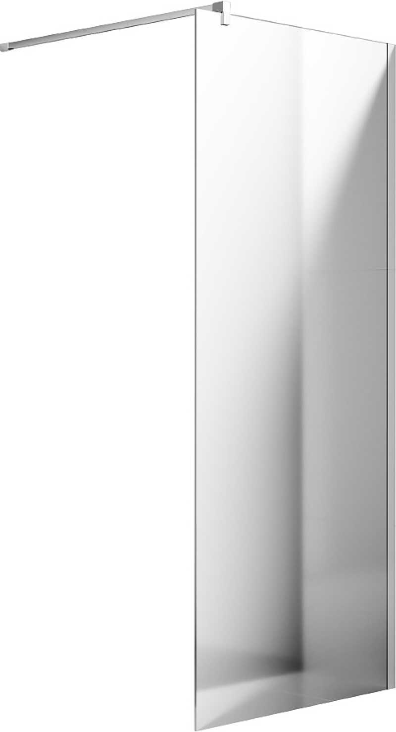Душевая перегородка Ambassador Walk-in 15033123 (90х200) хром,стекло зеркальное,1 место