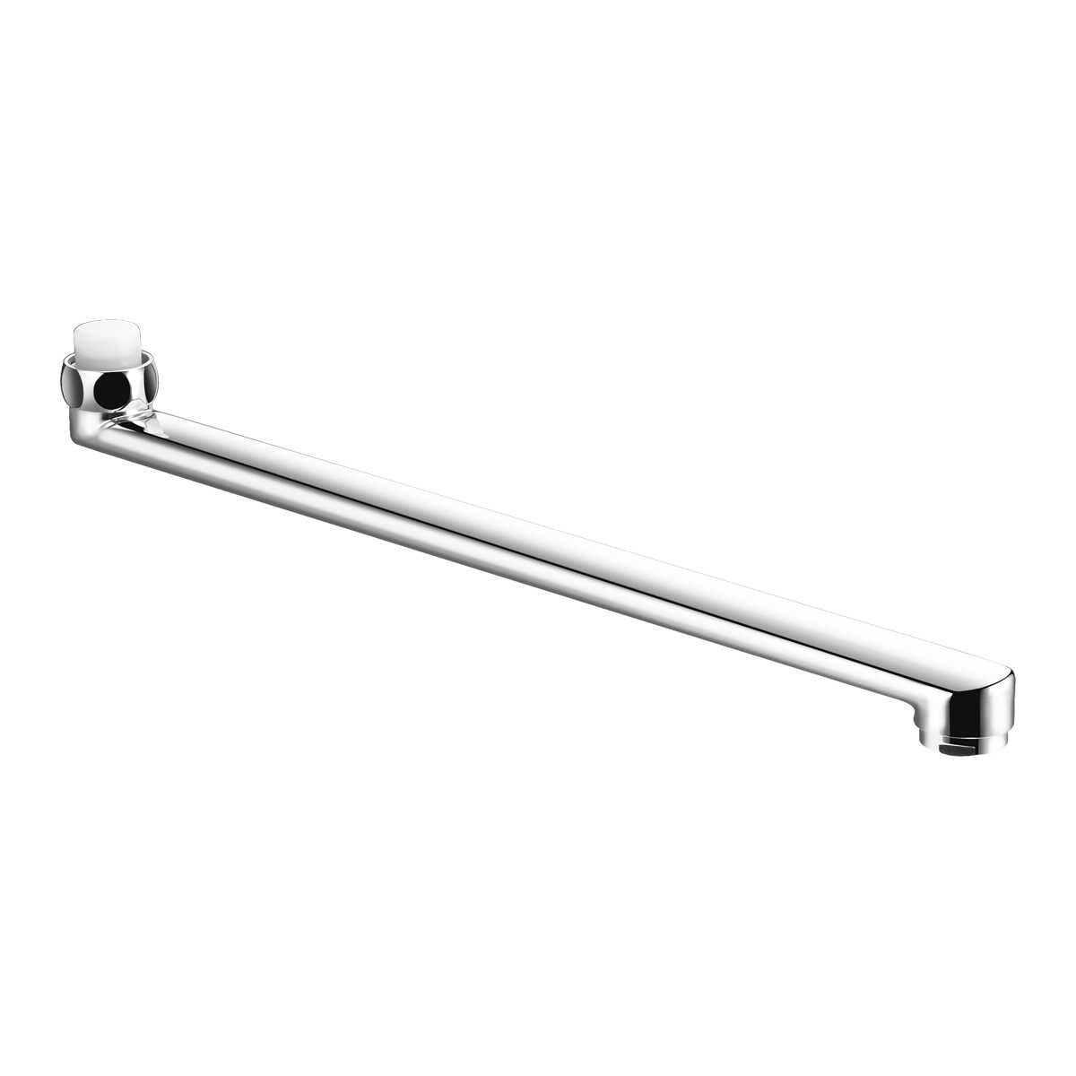 Излив плоский для универсального смесителя, 20см, хром