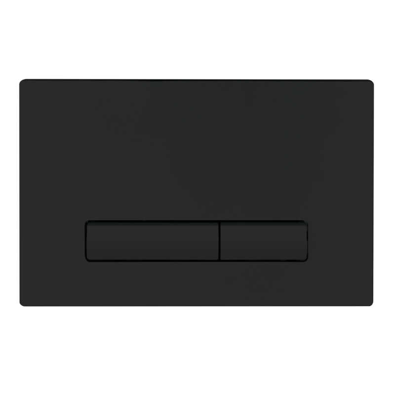 Кнопка смыва BelBagno GENOVA, цвет-черный матовый Tocco Morbido