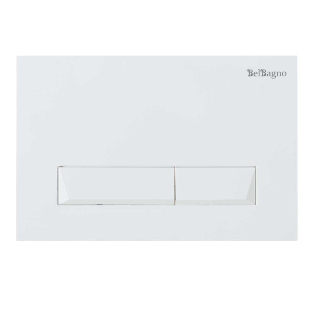 Кнопка смыва BelBagno MARMI, цвет-белый