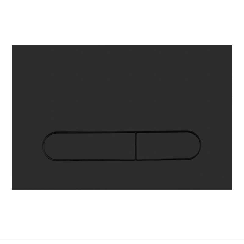 Кнопка смыва BelBagno PROSPERO, цвет-черный матовый Tocco Morbido