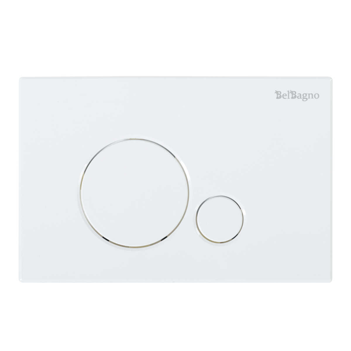 Кнопка смыва BelBagno SFERA, цвет-белый