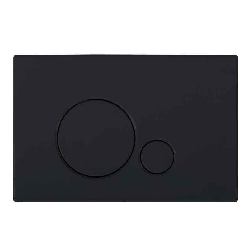Кнопка смыва BelBagno SFERA, цвет-черный матовый Tocco Morbido