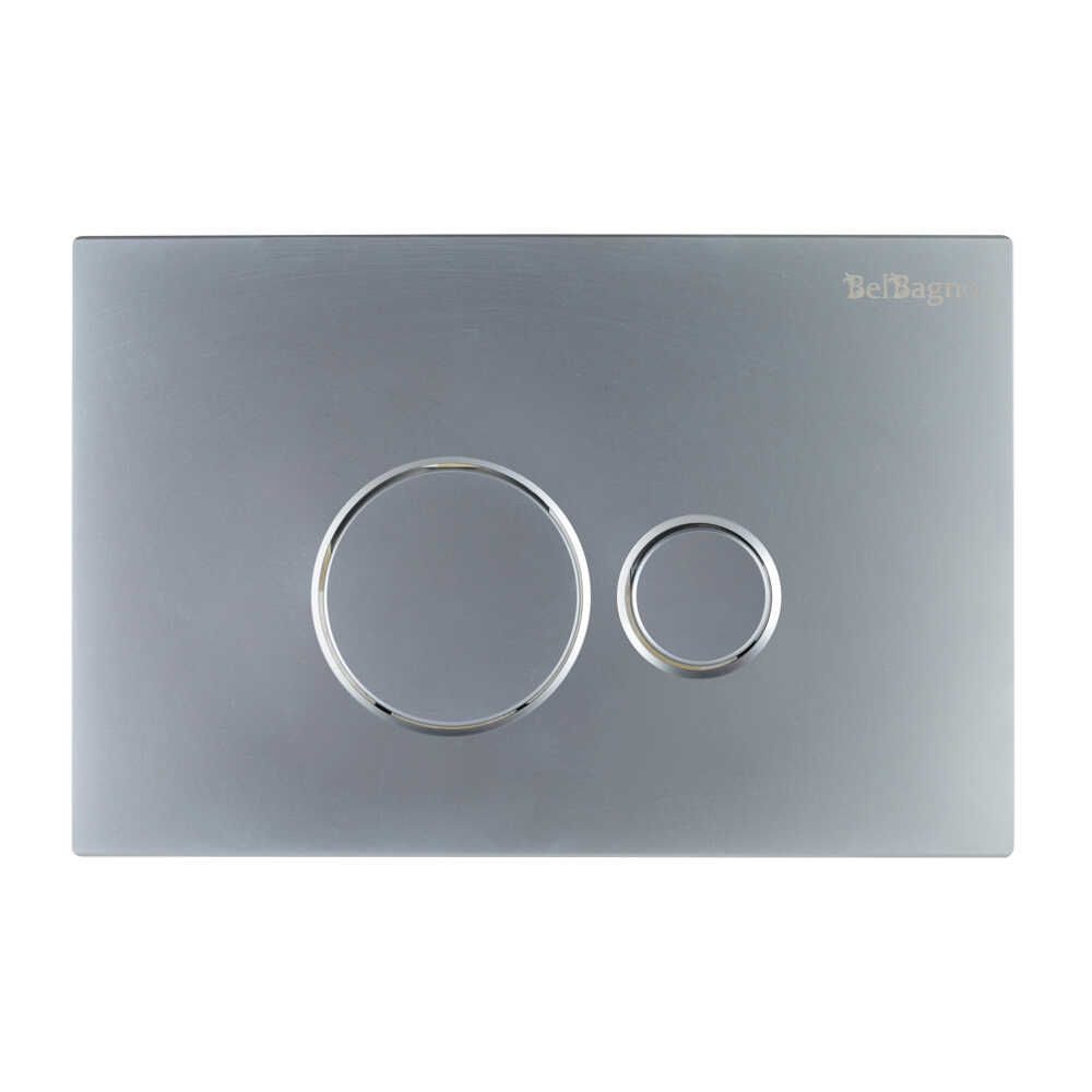 Кнопка смыва BB080CR.MAT, матовый хром