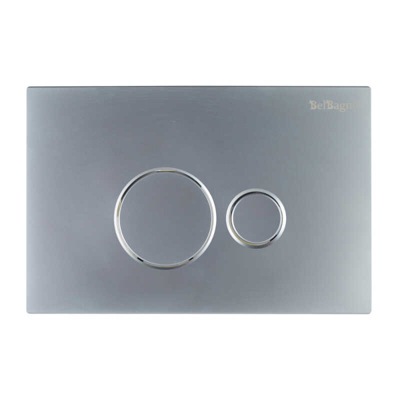 Кнопка смыва BB080CR.MAT, матовый хром