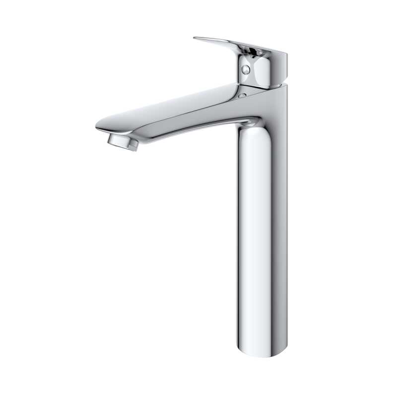 Смеситель для накладной раковины без донного клапана BelBagno DUE-LMC-CRM-W0