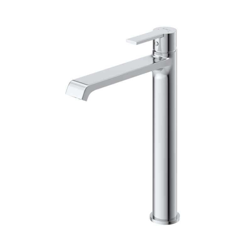 Смеситель для накладной раковины без донного клапана BelBagno AURORA-LMC-CRM-W0