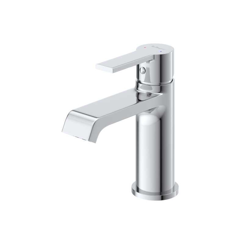 Смеситель для раковины без донного клапана BelBagno AURORA-LVM-CRM-W0