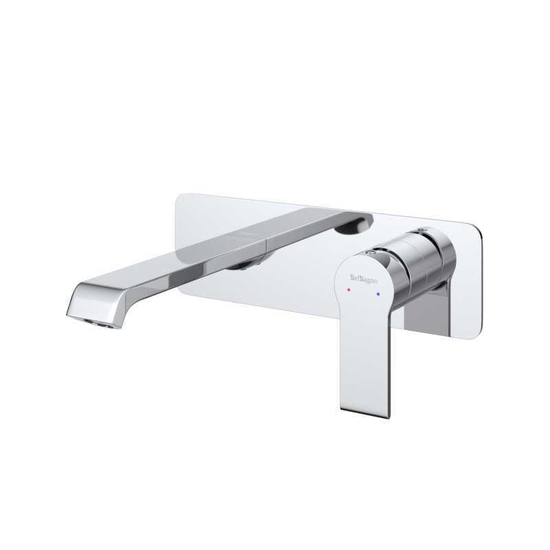 Смеситель для раковины встраиваемый BelBagno AURORA-BLVM-CRM-W0