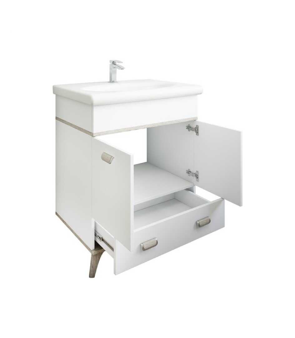 БРУНО 70/2 Тумба напольная, под умывальник CRISTALIA 70