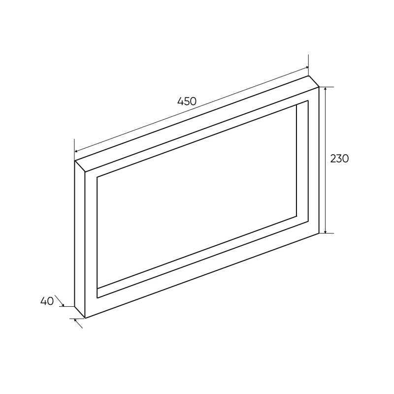 Кронштейн П-образный черный комплект (2шт)