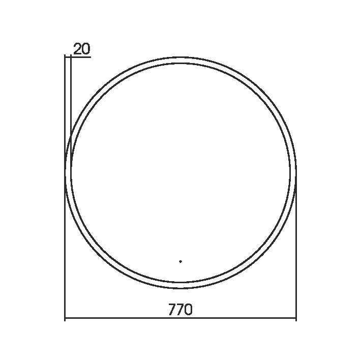 MONACO BLACK D770 Бесконтактный сенсорный REDO