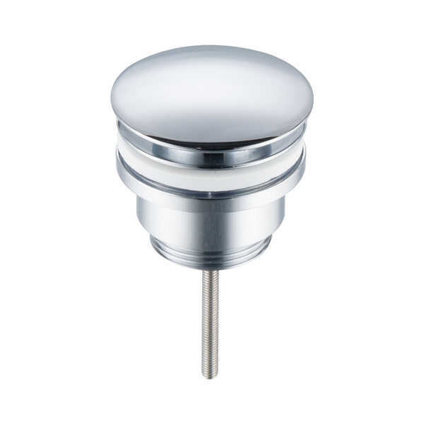Донный клапан универсальный, нержавеющая сталь, хром