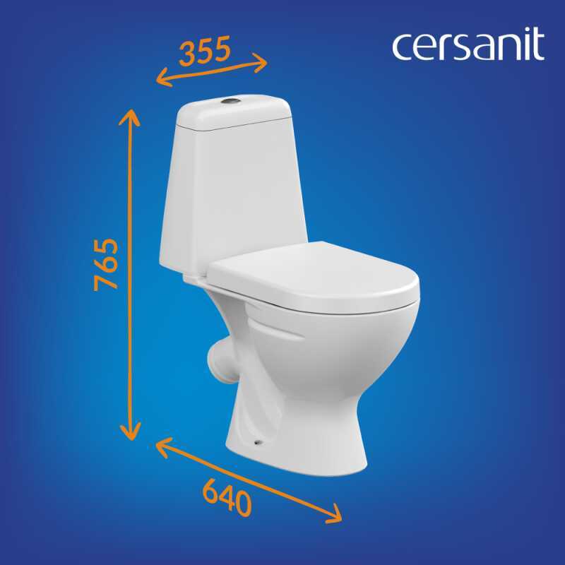 Компакт: CARINA NEW CLEAN ON 011 3/5,кр.дюр. slim lift,easy-off, белый,