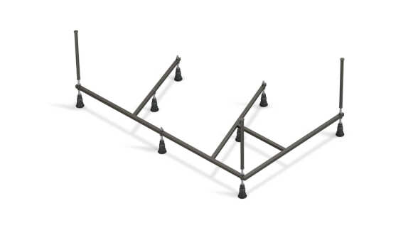 Рама д/ванны: Joanna 160 NEW метал. в комплекте со сборочным пакетом, Сорт1