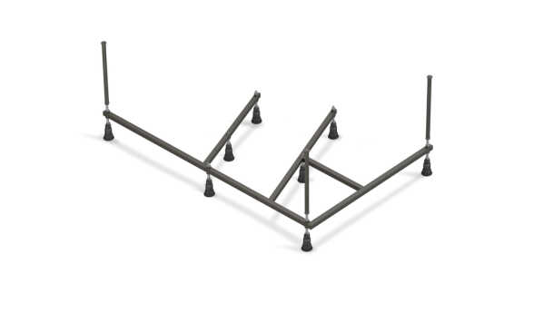 Рама д/ванны: Kaliope 153 NEW метал. в комплекте со сборочным пакетом, Сорт1