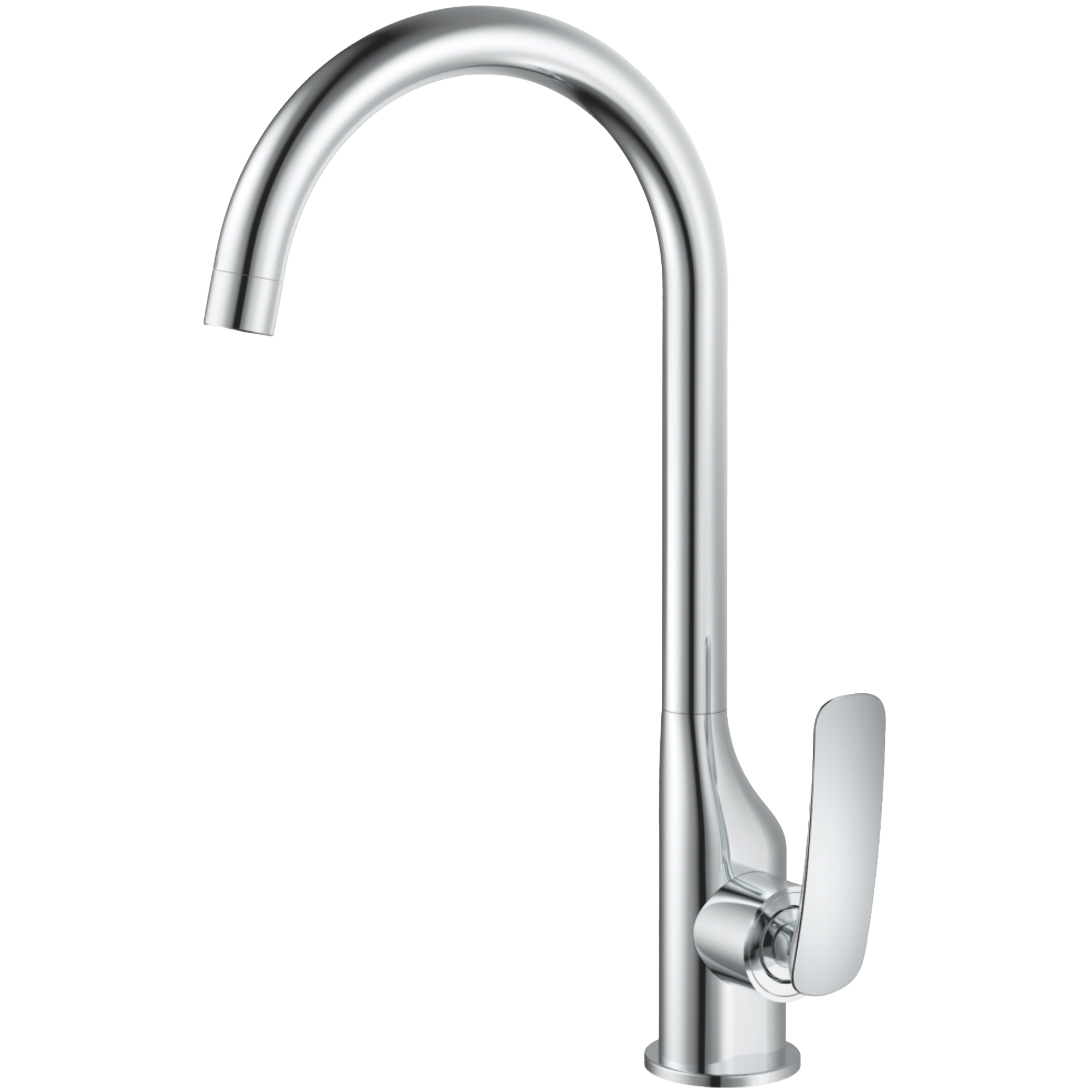 Смеситель для кухни Haiba HB 70616, хром