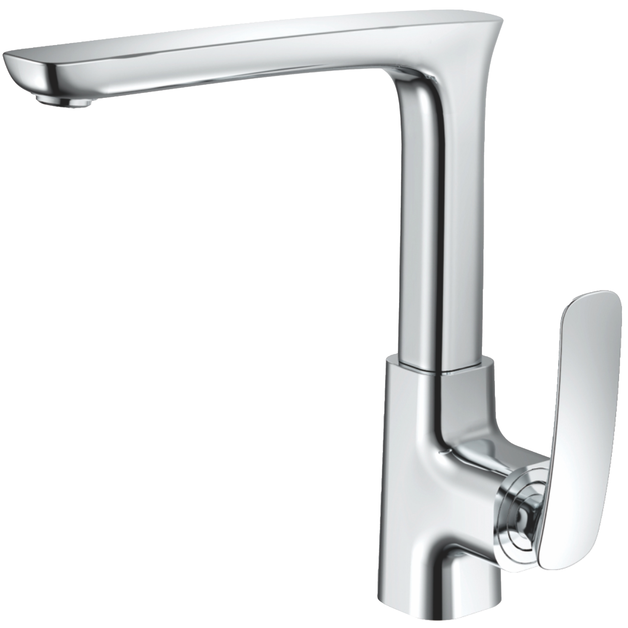 Смеситель для кухни Haiba HB 71616, хром