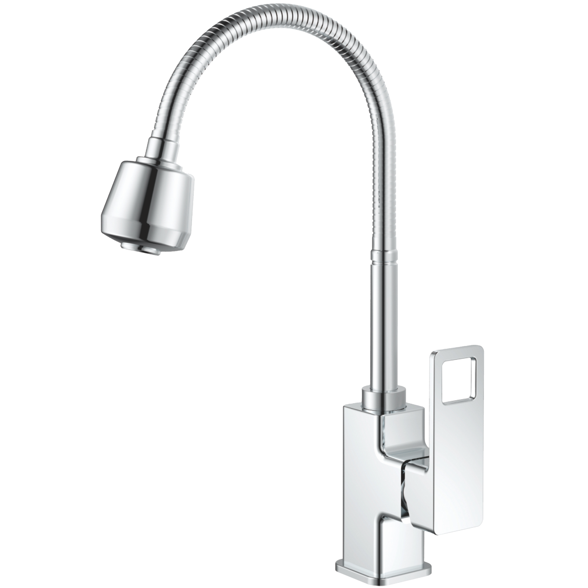 Смеситель для кухни Haiba HB 73615, хром