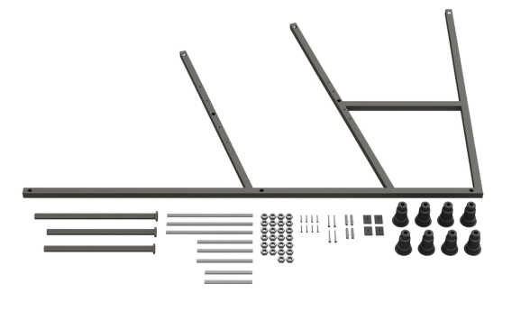 Рама д/ванны: Kaliope 170 NEW метал. в комплекте со сборочным пакетом, Сорт1