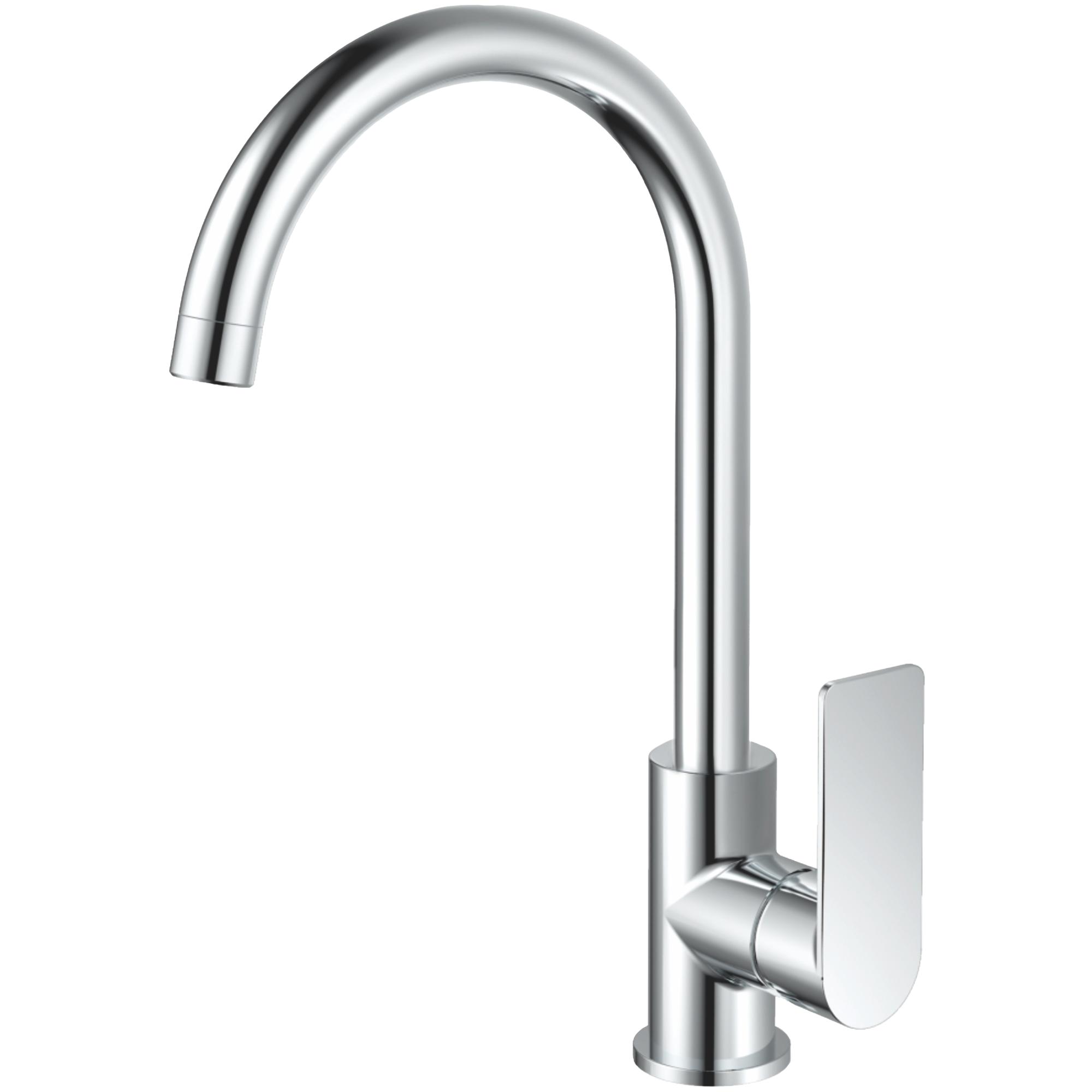 Смеситель для кухни Haiba HB 70617, хром