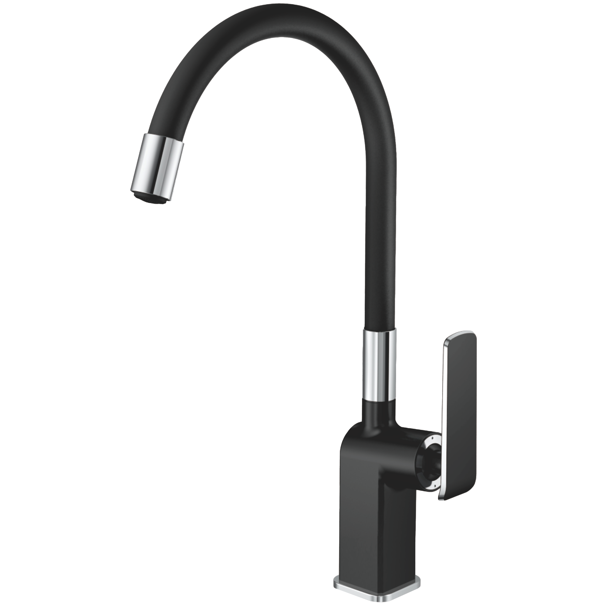 Смеситель для кухни Haiba HB 73548-7, черный